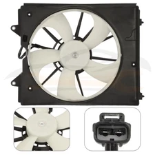 For 2011 2012 2013 2014-2017 Honda Odyssey Radiator Cooling Fan Assembly 12V