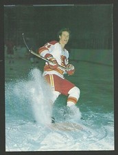 Jim Peplinski Calgary Flames Team Issued Hockey Postcard