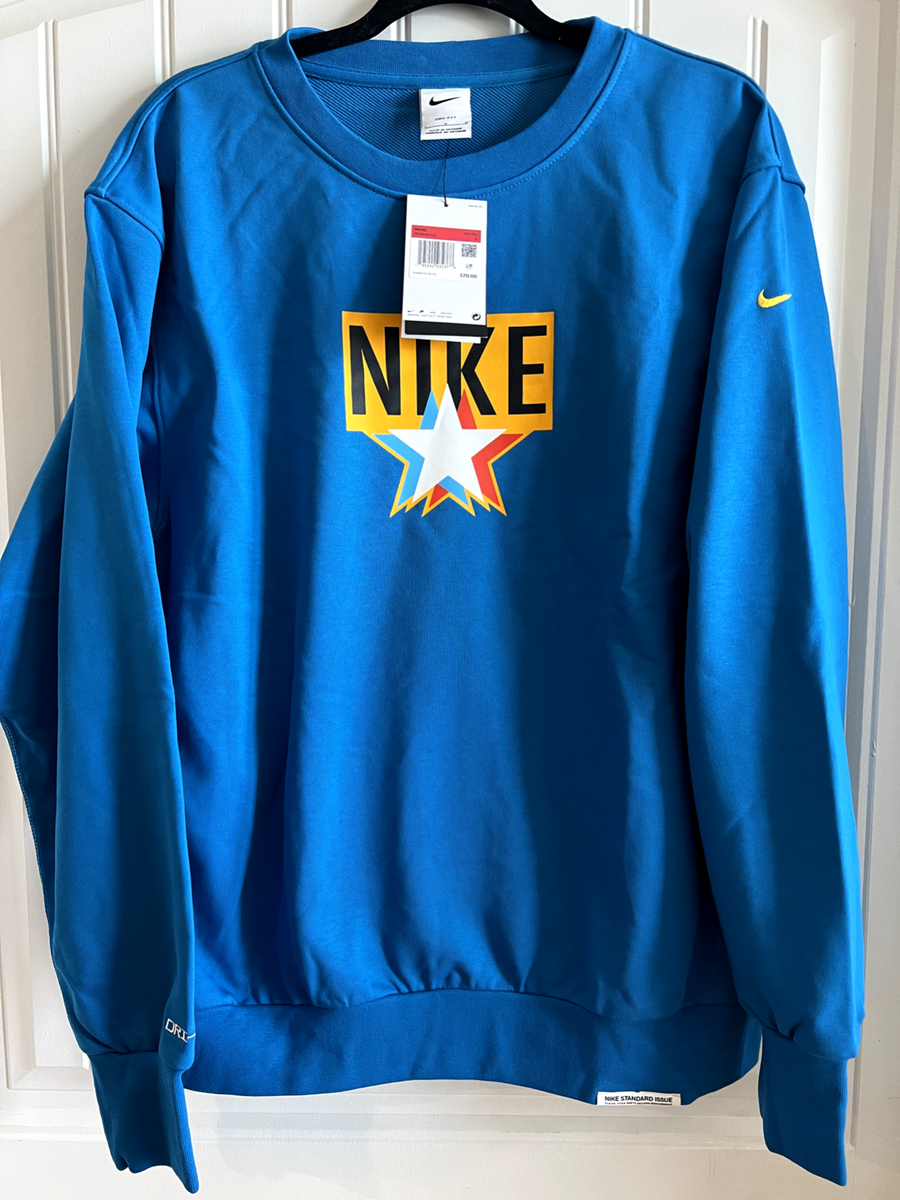 Nike Standard Issue Men's Basketball Crew Sweatshirt New