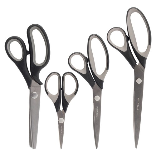 JubileeYarn Titanium Scissors Set - Pinking, Sewing, Arts, Crafts, Office - Picture 28 of 32