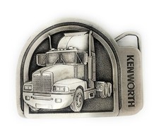Vintage KENWORTH Belt Buckle Semi Truck 1985 Tonkin A-42