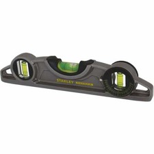 Stanley STA043609 FatMax XTREME 25cm / 10in Torpedo Level Boat Pocket Spirit