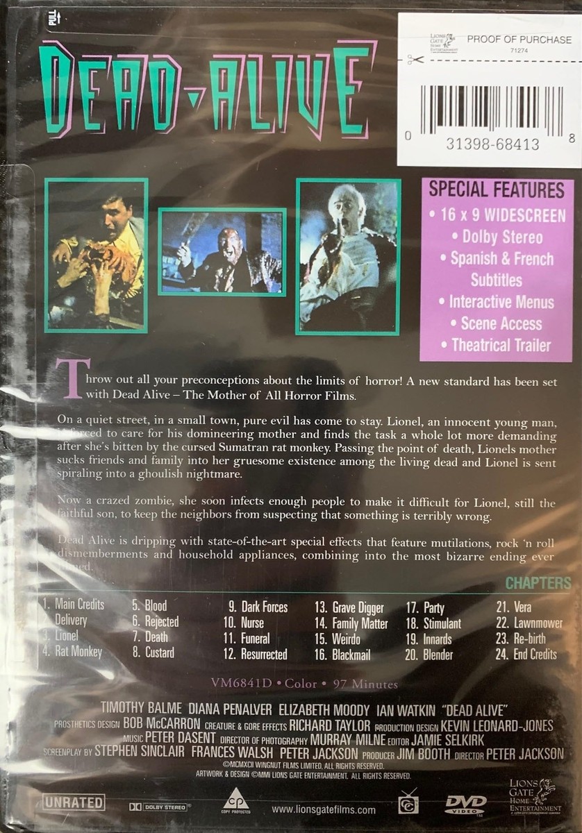 Dead Alive [DVD] | eBay