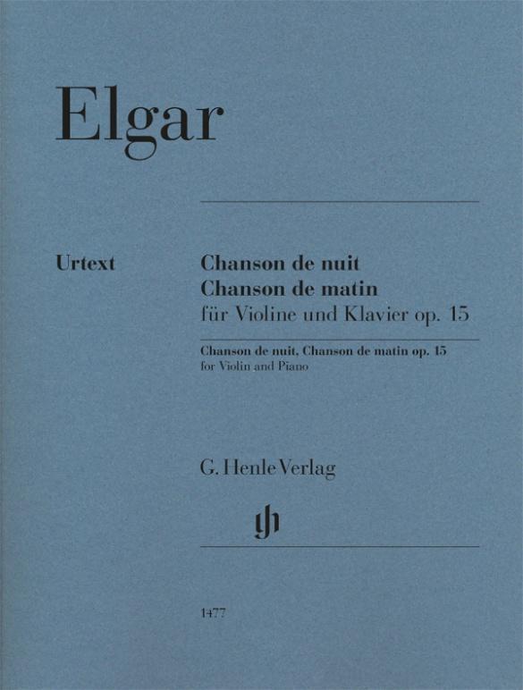 Thumbnail - Edward Elgar - Chanson De Nuit, Chanson De Matin Op. 15 Für Violine