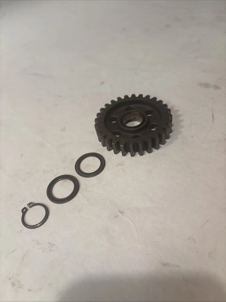 1986-87 Yamaha TT350 TT 350 Engine Kick Start Idler Gear Idle 2-H OEM ✅GOOD✅ - Image 2 of 4