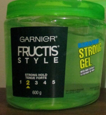 Garnier Fructis Clean and Fresh Strong Hold #2 Gel Jumbo 600 g