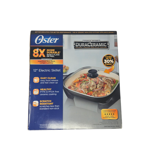 Oster 12" ELectric Skillet Duraceramic Non-Stick
