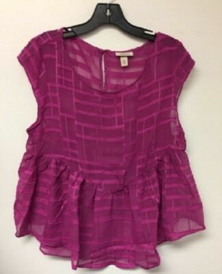 Ambar Flowing Top, Vivid Viola 189B, CHECK FOR SIZE