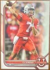 2022 Bowman U #90 CJ Stroud Ohio State Buckeyes Houston Texans 🏈