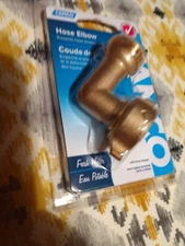 90DEGREE BRASS HOME GARDEN INTACK HOSE ELBOW RV WATER FAUCET CONNECTOR STRAIN RV