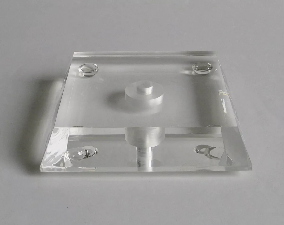 Acrylic table cheap lamp base