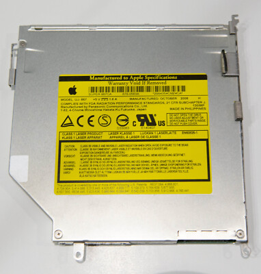 Internes 8X dual-layer DVD±RW/CD-RW SuperDrive für MacBook 4.1 - A1260 (2008)