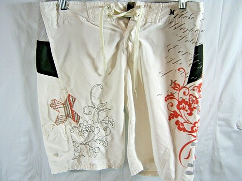 Hurley Board Shorts Mens Swim Beach Surf Casual Play Sz 32 Trunks (H3) - Picture 6 of 8