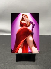 Jessica Rabbit  Waifu Anime Custom Art Trading Card NSFW AVAILABLE W4999