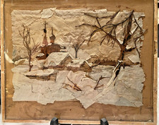 RARE Boho Vintage Unique Handmade Environmental Art
