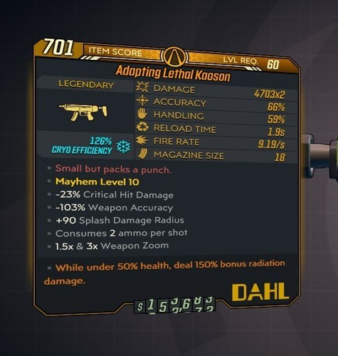Borderlands 3 LEVEL 72 MAYHEM 10 Weapons BL3 PS4/PS5/XBOX/X/SWITCH/PC - Picture 174 of 242