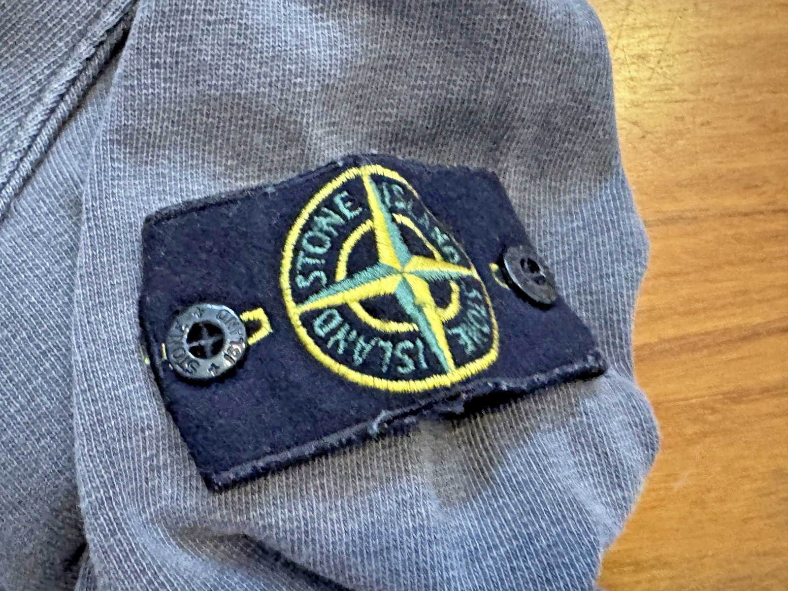 Vintage Stone Island Long Sleeve Cardigan Sweater XXL/XXXL With SI Badge