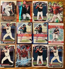 2026 Diamondbacks Rookie lot Ryan Waldschmidt &amp; Tommy Troy bowman 1st + /60 /149