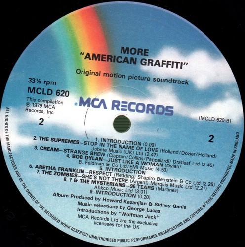 Various Artists More American Graffiti (Original Motion Picture Soundtrack - Picture 4 of 8
