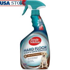Enzymatic Pet Stain Odor Remover Spray Hard Floors Dog Cat Cleaning Solution New