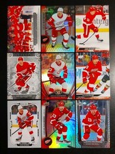 LUCAS RAYMOND  LOT OF 9  CARDS UPPER DECK  TIM HORTONS OPC  + VARIOUS YEARS  