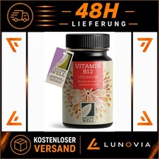 Vitamin B12 hochdosiert 500µg + Folsäure 200µg - 365 Tabletten vegan