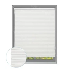 Corded Mini Blind Single Touch 1 Inch Window Shades in Choose Size Customize-S