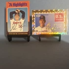 Topps Nolan Ryan MLB 1974 2-Card Lot '74 Highlights & U.S. Legends #34