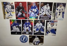 Andrei Vasilevskiy Lot + Tampa Sticker #IS-2 2024-25 Tim Hortons Insert Red Die