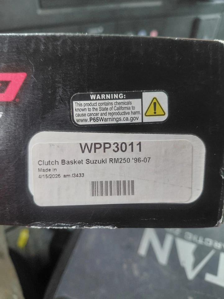 Cesta de embrague Wiseco - Suzuki RM250 1996-2007 Foto 2 de 3