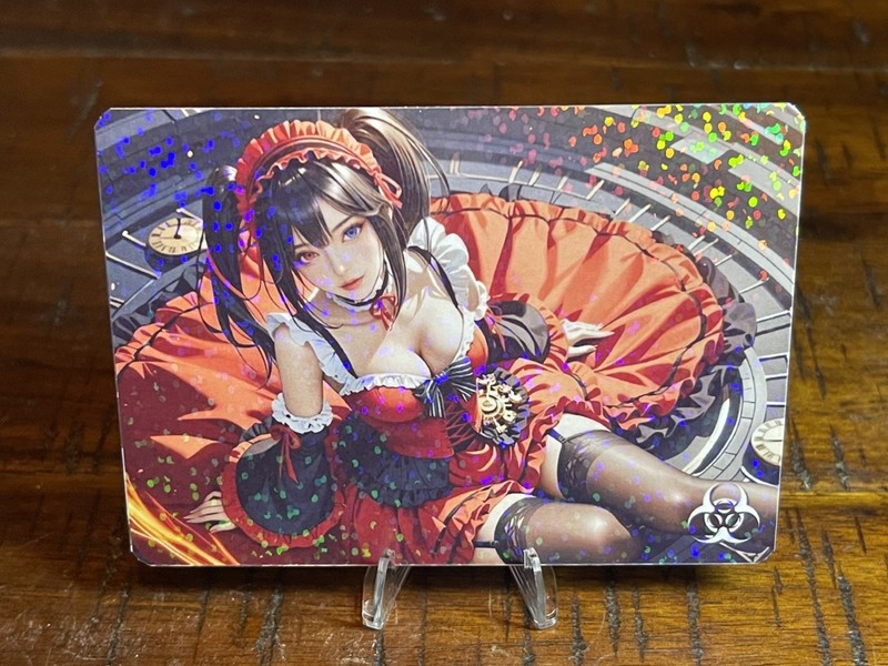 🔥 Kurumi (Date A Live) Toxic Waifu Custom Spicy/NSFW Trading Card READ PICS!