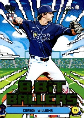 2026 Topps #8B-23 Carson Williams 8 Bit Ballers