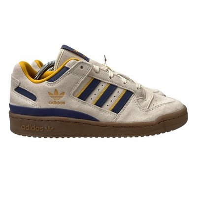 Adidas Forum Low CL White Violet Yellow Shoes JQ2655 Men's Size's 7.5 - 11