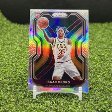 2020-21 Panini Prizm NBA Isaac Okoro Silver Prizm RC #298 Cleveland Cavaliers 💥
