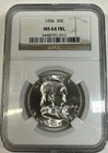 1956 Franklin NGC MS64 FBL Full Bell Line