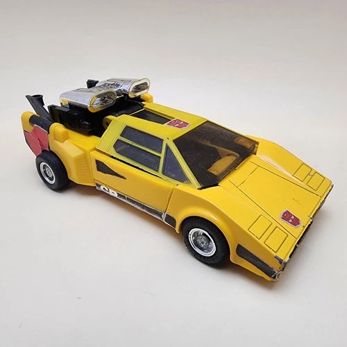 TRANSFORMERS G1 (Vintage 1982) Original Pre-Rub SUNSTREAKER Figure Incomplete