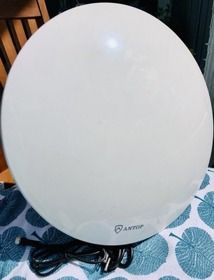RV, Home Or ManCave Satellite U.F.O. ANTOP  AT-414B Compact Dish