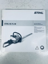 Stihl HS75 HS80 Hedge Trimmer Owners Operator...