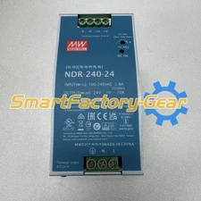 1PCS New Mean Well NDR-240-24 switching power supply
