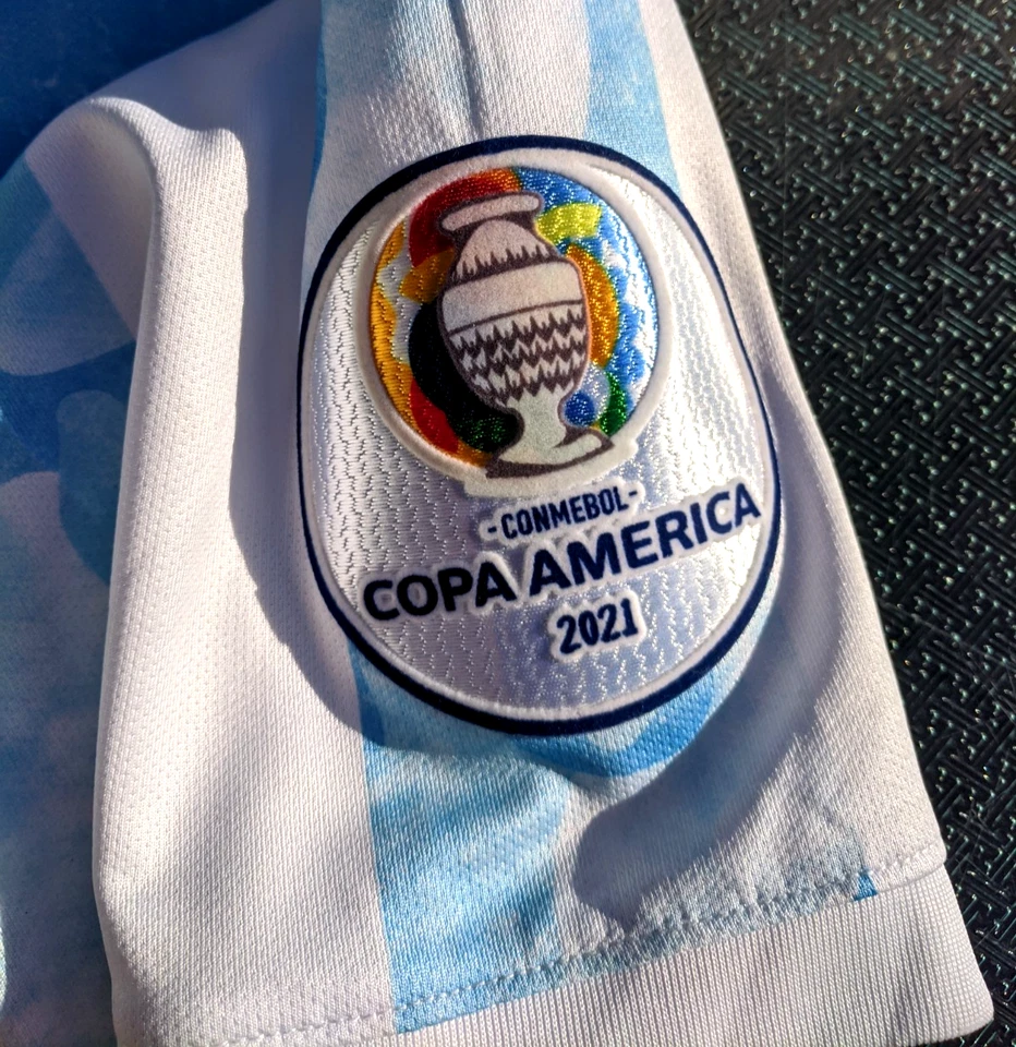 Lionel Messi Adidas Argentina 2021 Copa America Aeroready Women's Jersey, Size L - Image 4 of 4