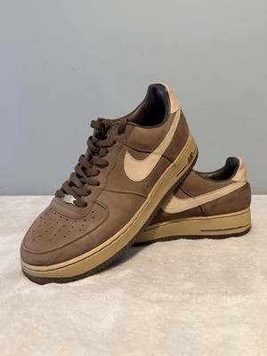 Nike Air Force 1 Premium Low Top Sneakers Baroque Brown/Chino 309096-221