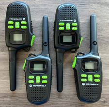 Motorola Talkabout MD200R 4-Pack Walkie Talkies Tested 22 Channel Charger
