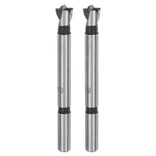 2pcs Forstner Drill Bit 25/64"(10mm) Multi-tooth Woodworking Drilling Hole Tool