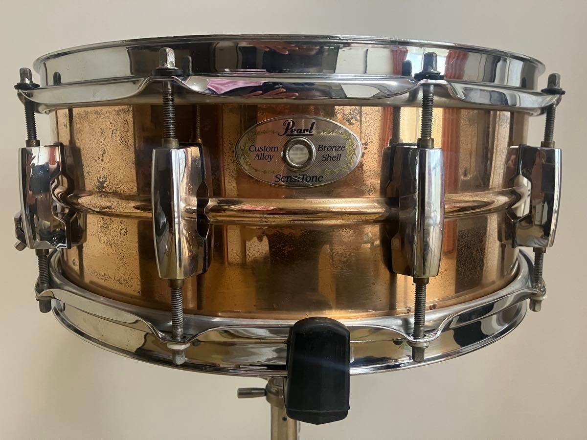 Pearl Alloy Sensitone Custom Snare Steel Drum | 14x5.5 Used 