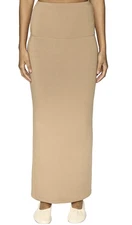 Bleusalt Malibu Tan Seamless Strapless Maxi Dress/Skirt, Women's Size 2 Med 6-8