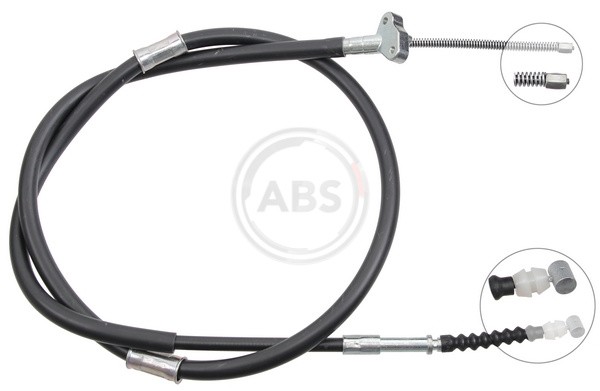 Right Rear A.B.S. K16088 Cable Pull, parking brake for TOYOTA