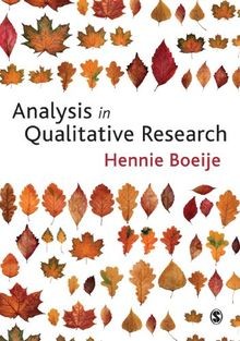 Analysis in Qualitative Research von Hennie R. Boeije | Buch | Zustand gut
