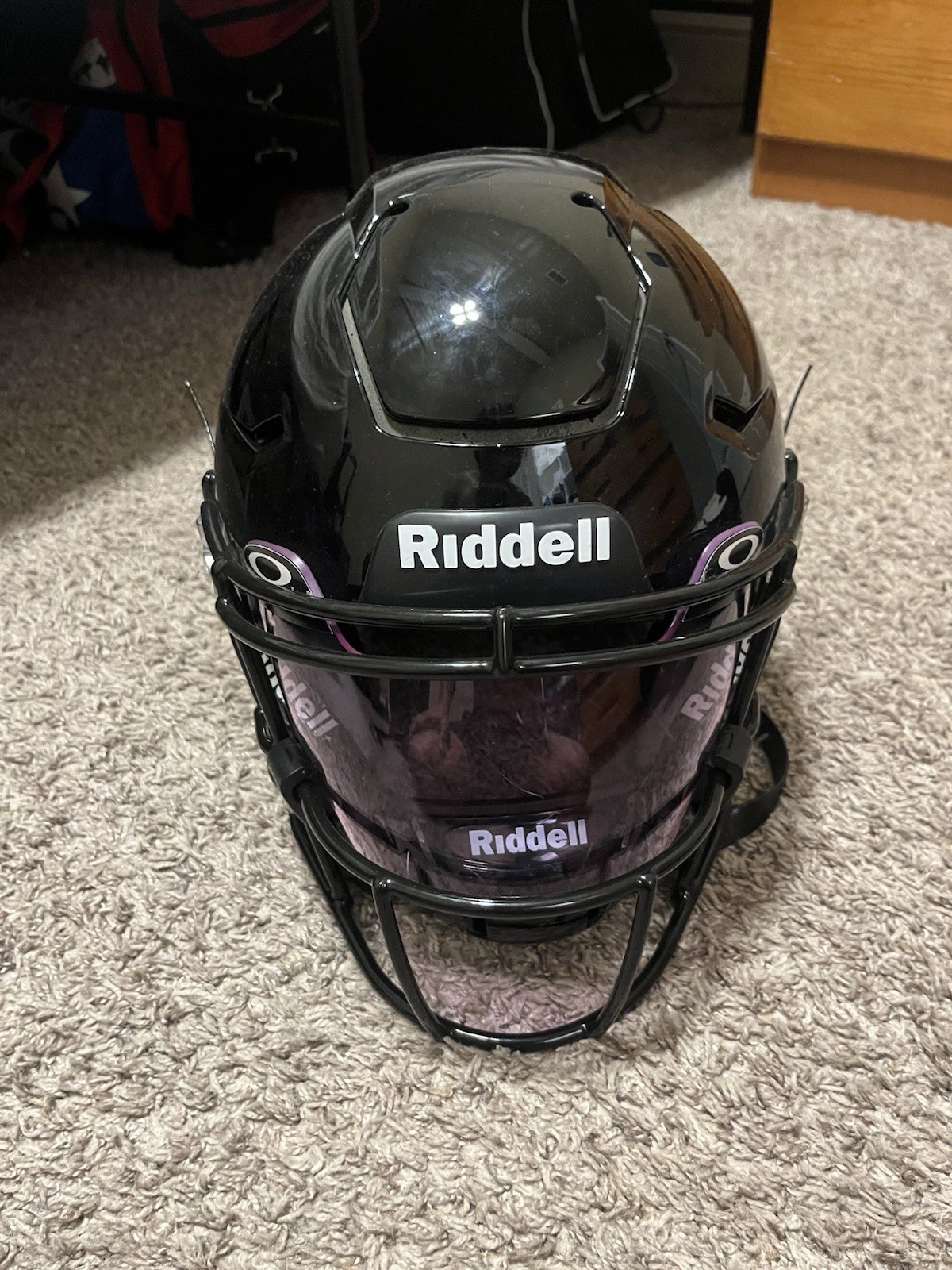 Brand New Adult Large Blacked Out Riddel Speedflex