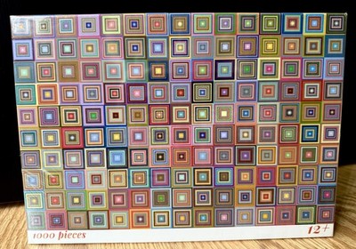 New Bgraamiens 1000-Pc Jigsaw Puzzle  Retro Art Squares  Age 12+ Sealed