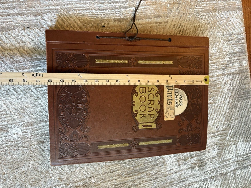 1955 Paris Orioles Minor League Scrapbook Baltimore Sooner State League & Player - Image 4 of 4